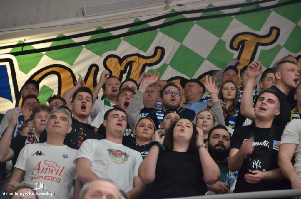 Kibice na meczu Anwil vs. Stal