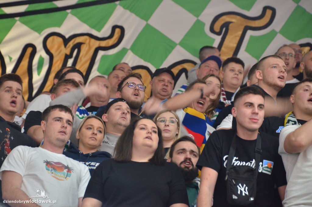 Kibice na meczu Anwil vs. Stal