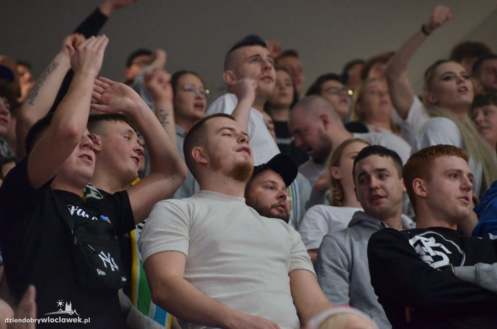 Kibice na meczu Anwil vs. Stal