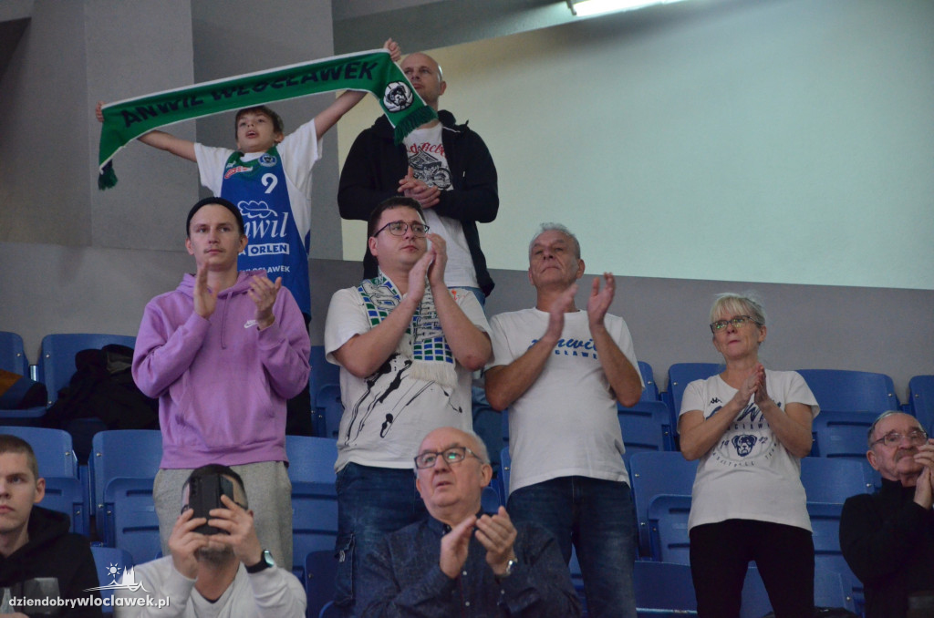 Kibice na meczu Anwil Włocławek vs Arka Gdynia