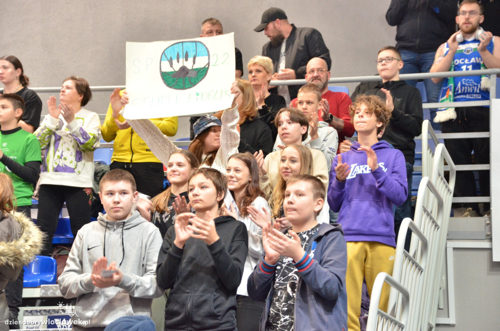 Kibice na meczu Anwil Włocławek vs Arka Gdynia