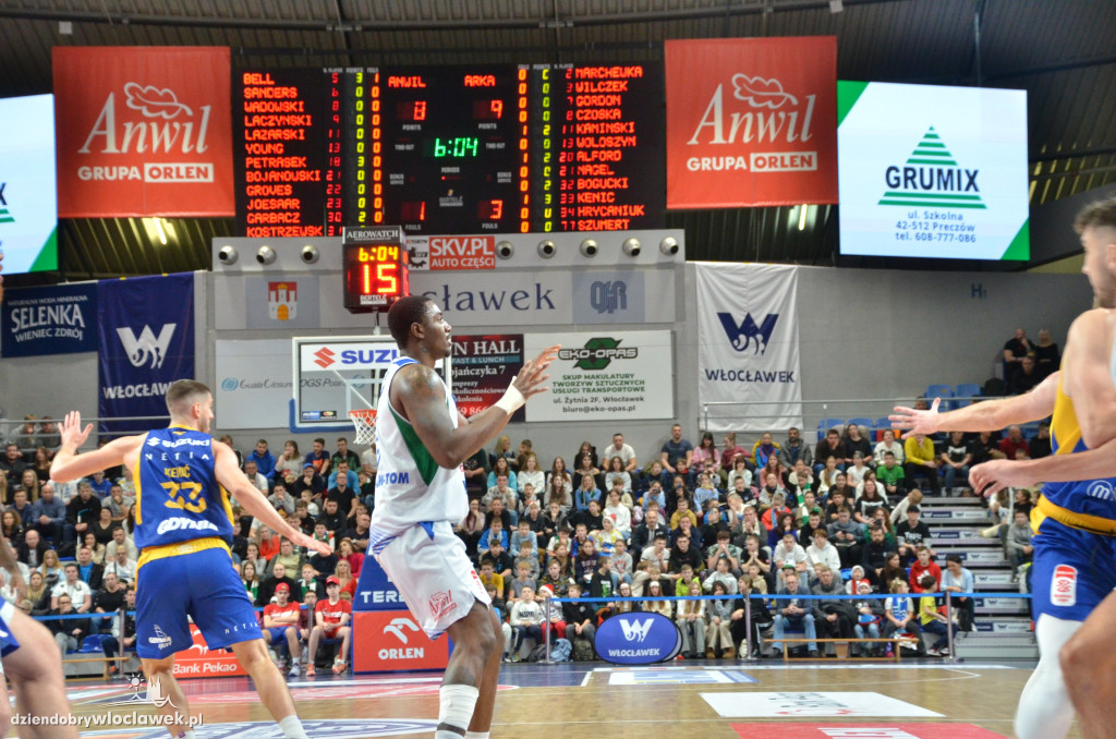 Mecz Anwil Włocławek vs Arka Gdynia
