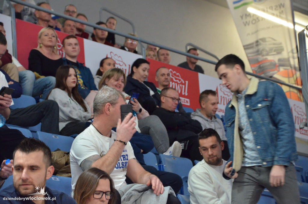 Kibice na meczu Anwil Włocławek vs Arka Gdynia