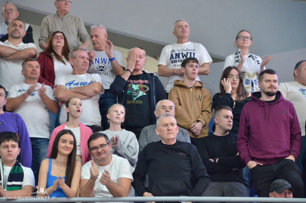 Kibice na meczu Anwil Włocławek vs Arka Gdynia