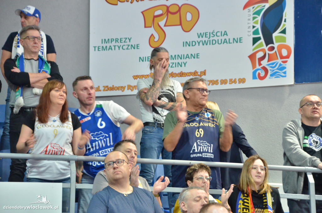 Kibice na meczu Anwil Włocławek vs Arka Gdynia