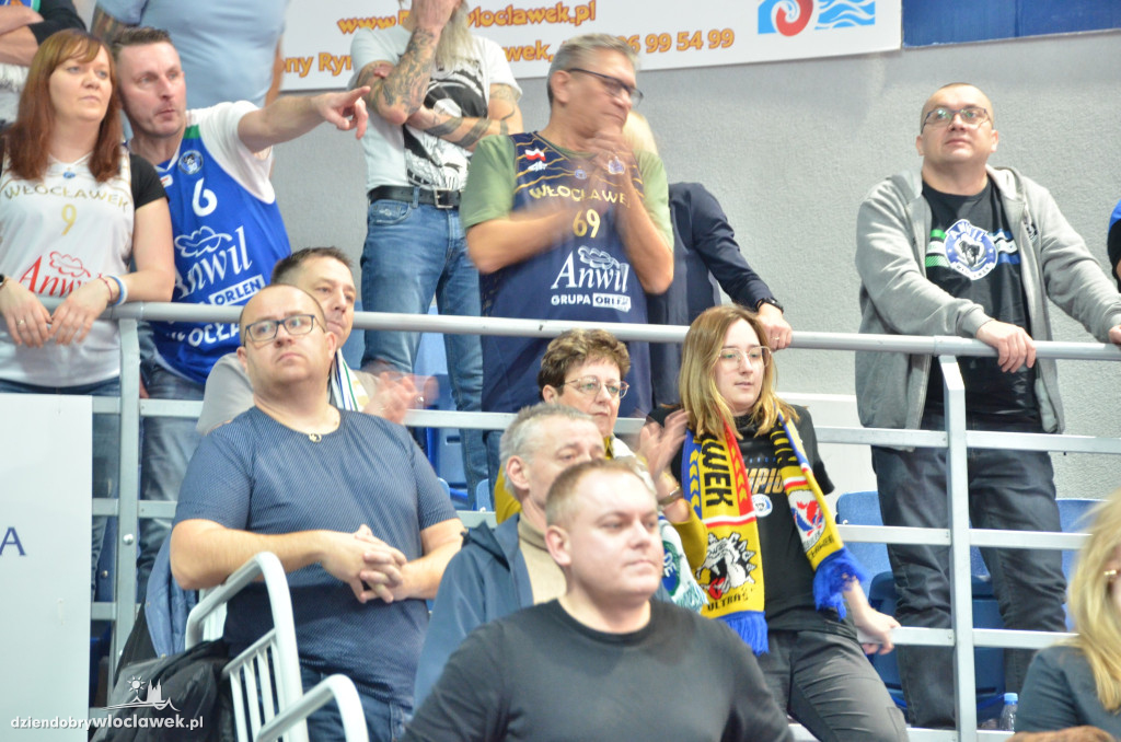 Kibice na meczu Anwil Włocławek vs Arka Gdynia