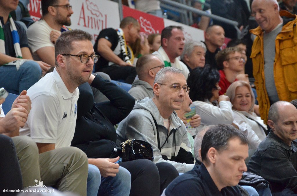 Kibice na meczu Anwil - Legia Warszawa