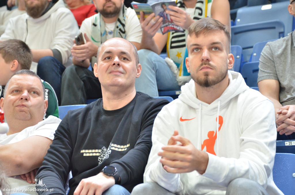 Kibice na meczu Anwil - Legia Warszawa