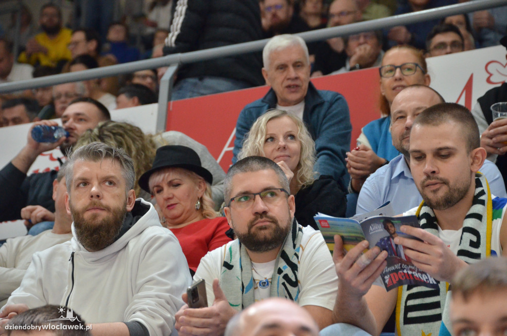 Kibice na meczu Anwil - Legia Warszawa