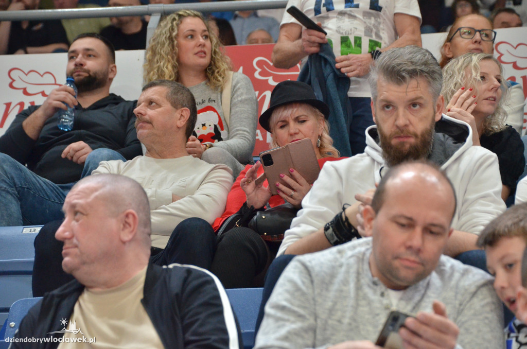 Kibice na meczu Anwil - Legia Warszawa