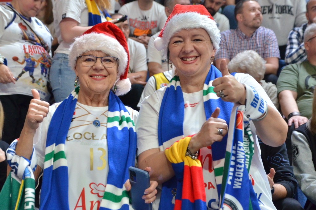 Kibice na meczu Anwil - Legia Warszawa