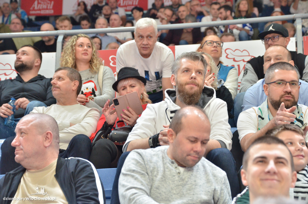 Kibice na meczu Anwil - Legia Warszawa