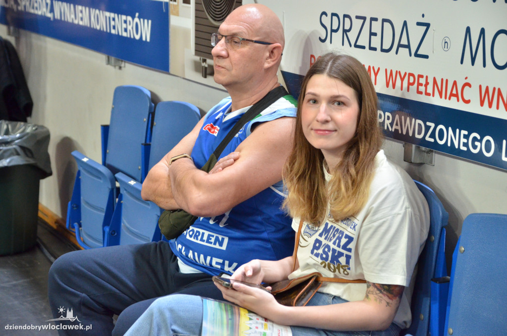 Kibice na meczu Anwil - Legia Warszawa