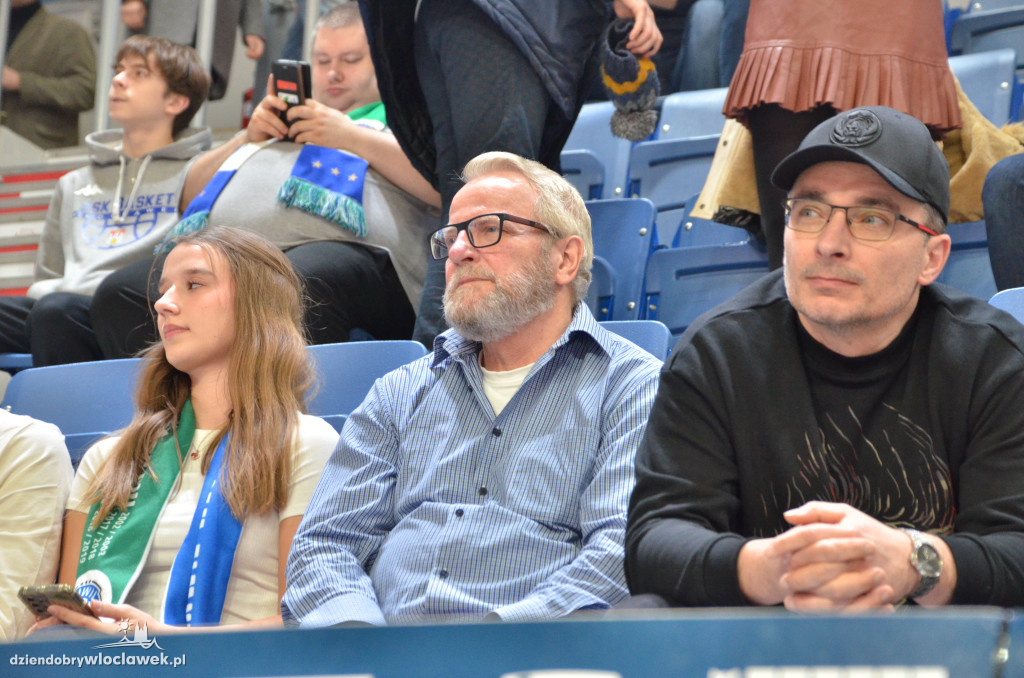 Kibice na meczu Anwil - Legia Warszawa