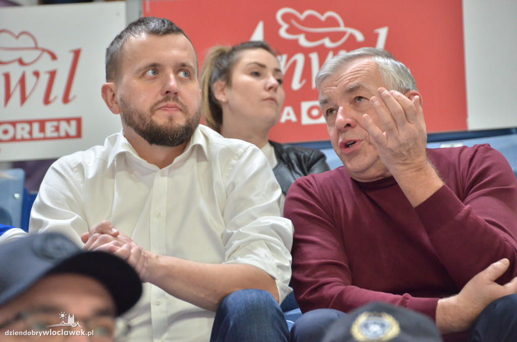 Kibice na meczu Anwil - Legia Warszawa