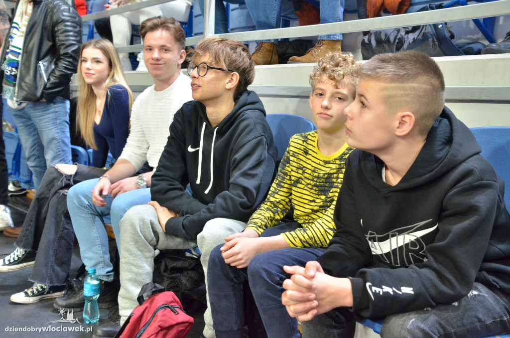 Kibice na meczu Anwil - Legia Warszawa