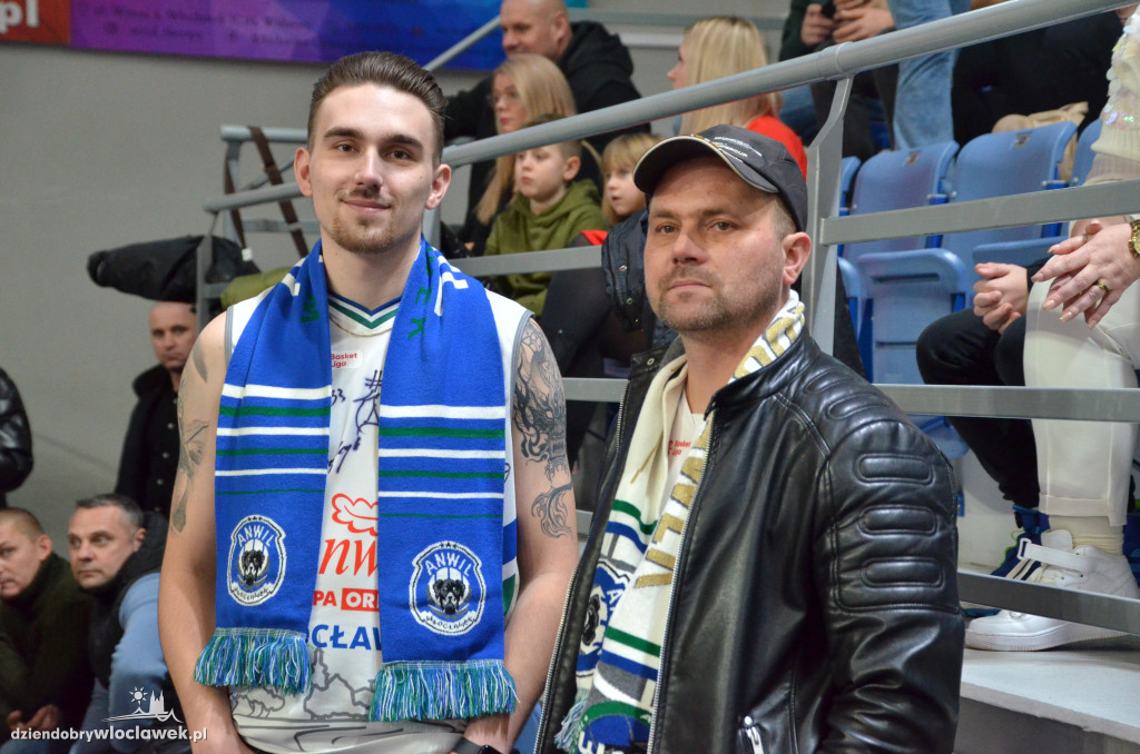 Kibice na meczu Anwil - Legia Warszawa