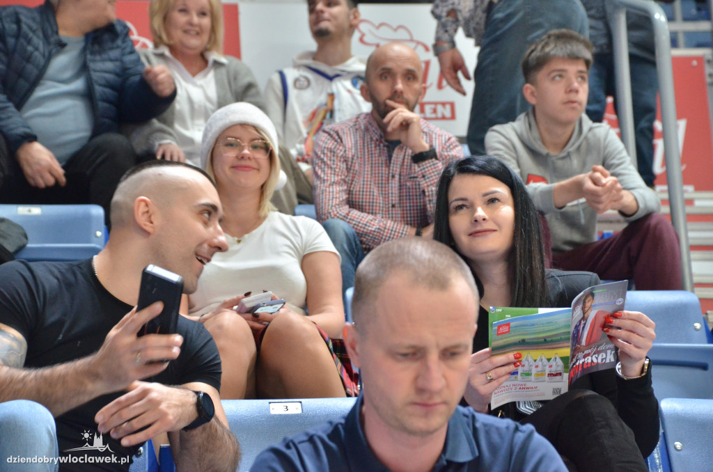 Kibice na meczu Anwil - Legia Warszawa