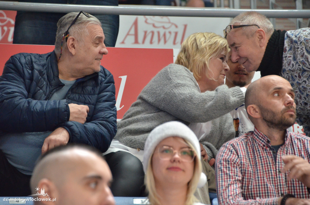 Kibice na meczu Anwil - Legia Warszawa