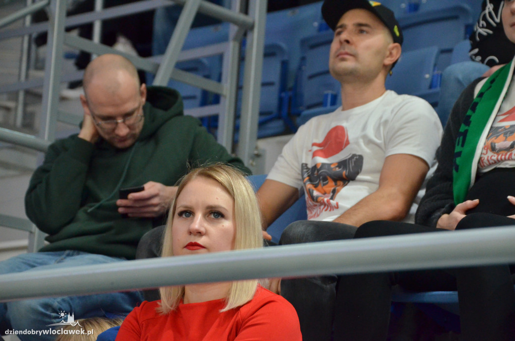 Kibice na meczu Anwil - Legia Warszawa