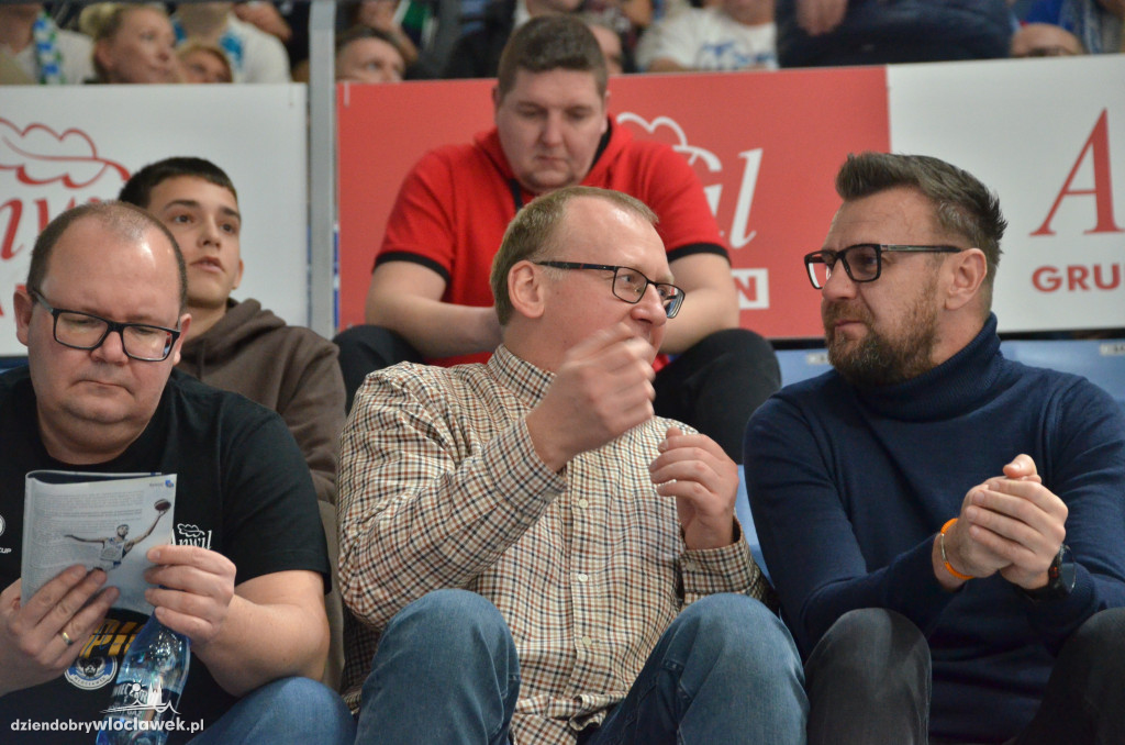Kibice na meczu Anwil - Legia Warszawa