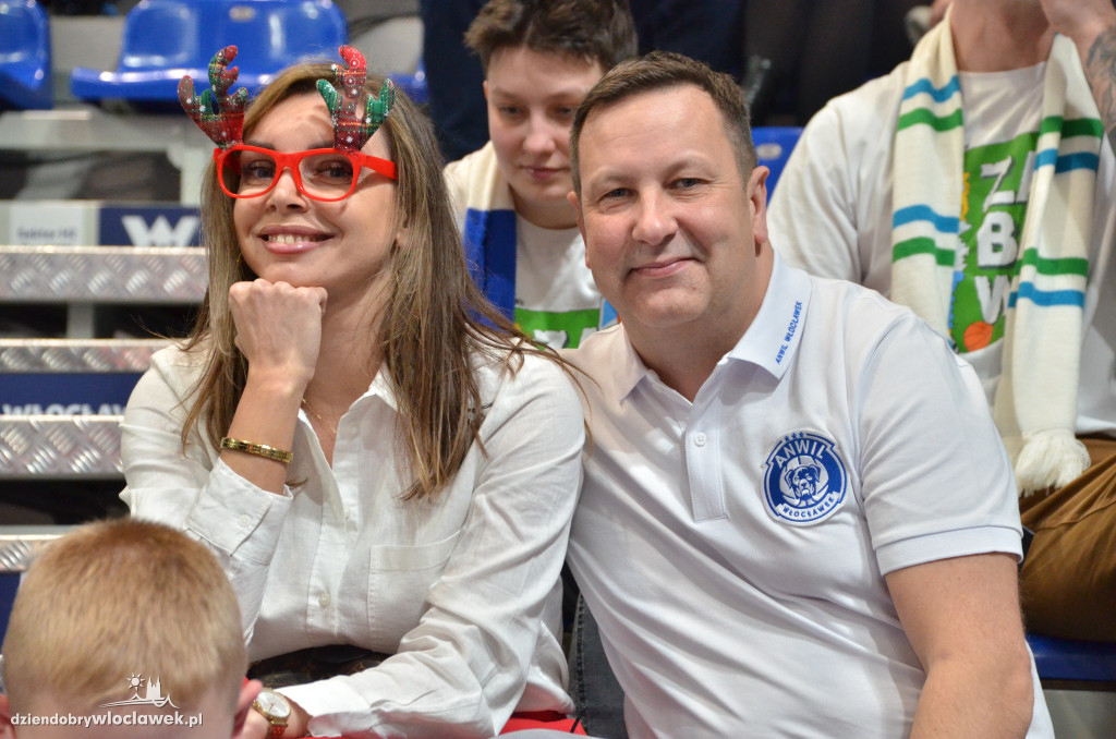 Kibice na meczu Anwil - Legia Warszawa