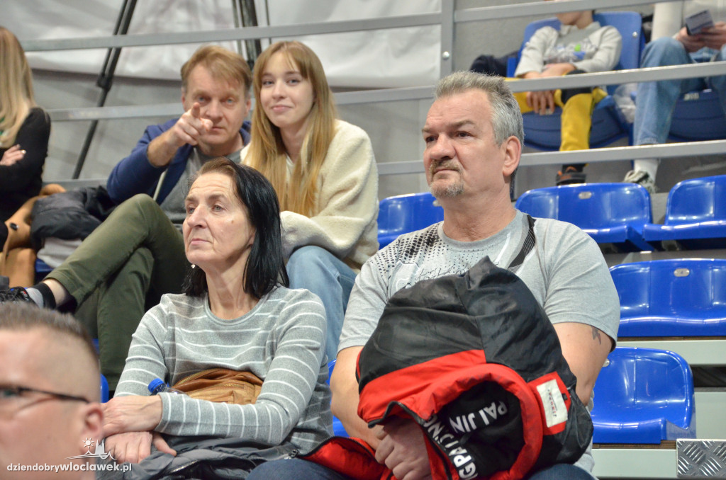 Kibice na meczu Anwil - Legia Warszawa