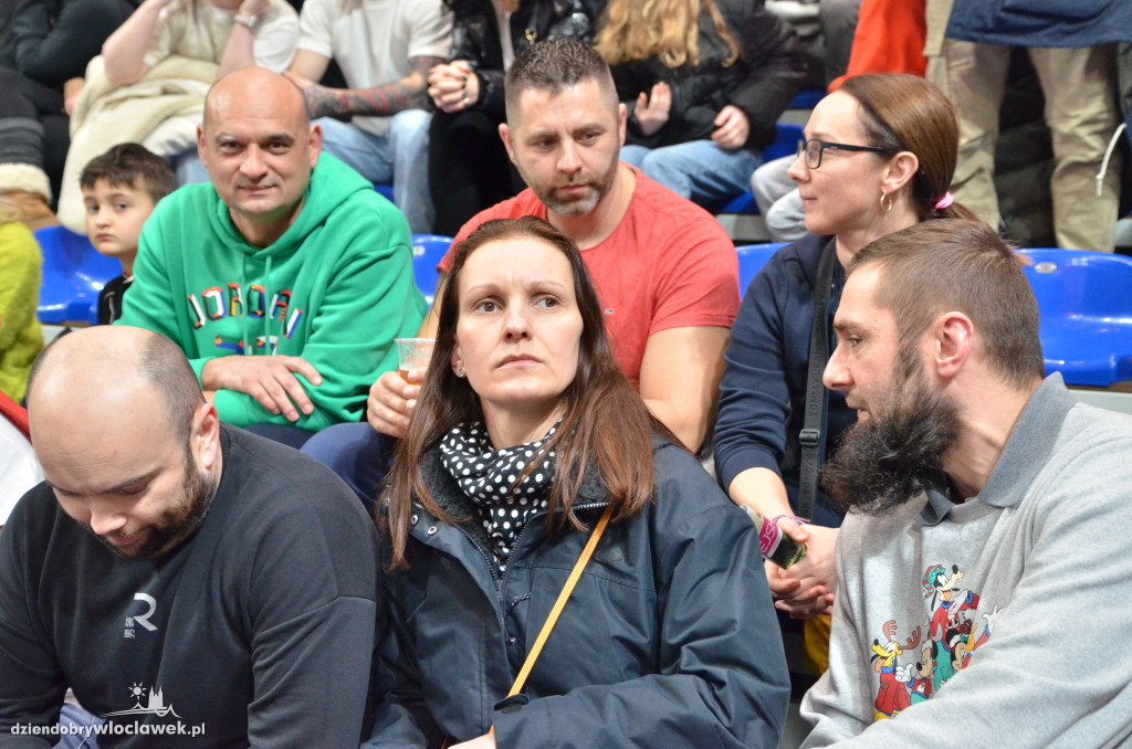 Kibice na meczu Anwil - Legia Warszawa