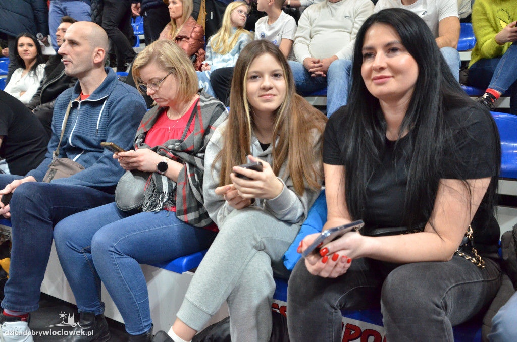 Kibice na meczu Anwil - Legia Warszawa