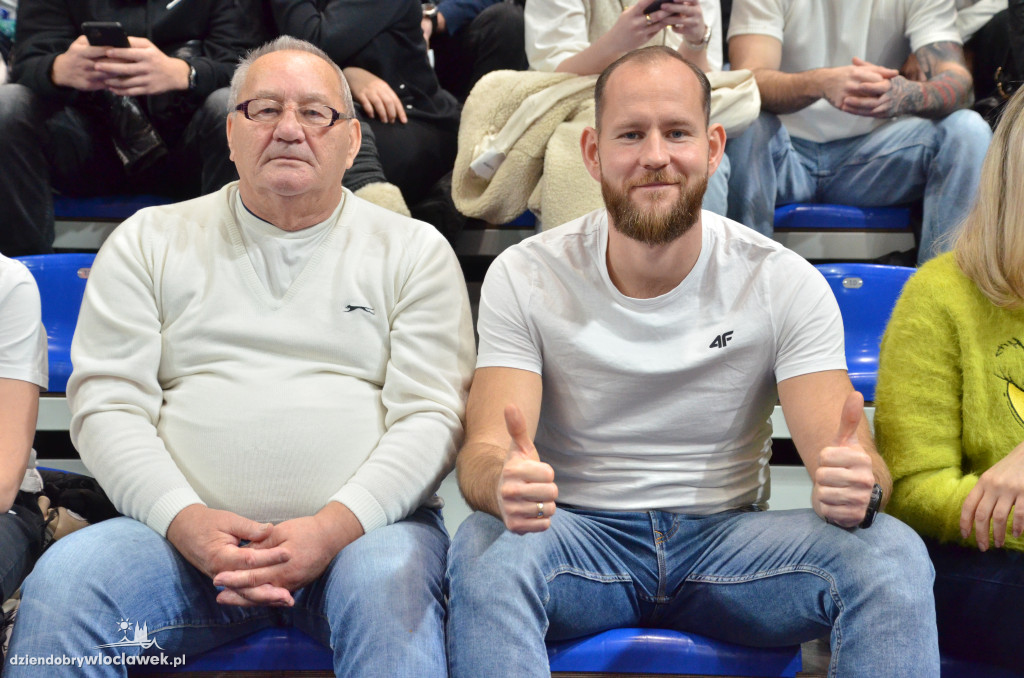 Kibice na meczu Anwil - Legia Warszawa
