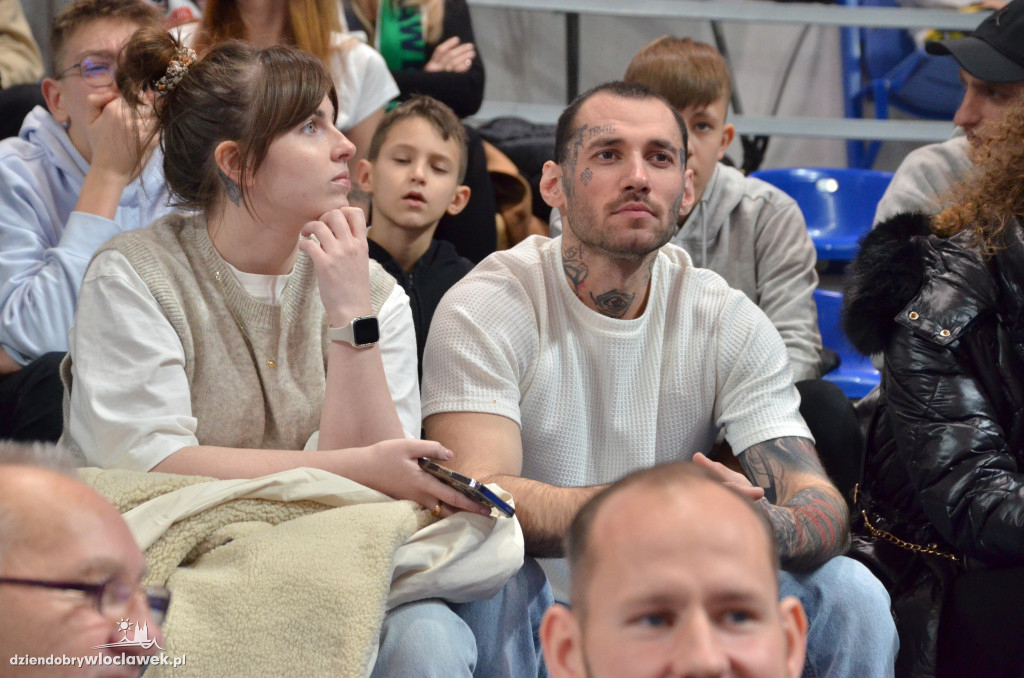Kibice na meczu Anwil - Legia Warszawa