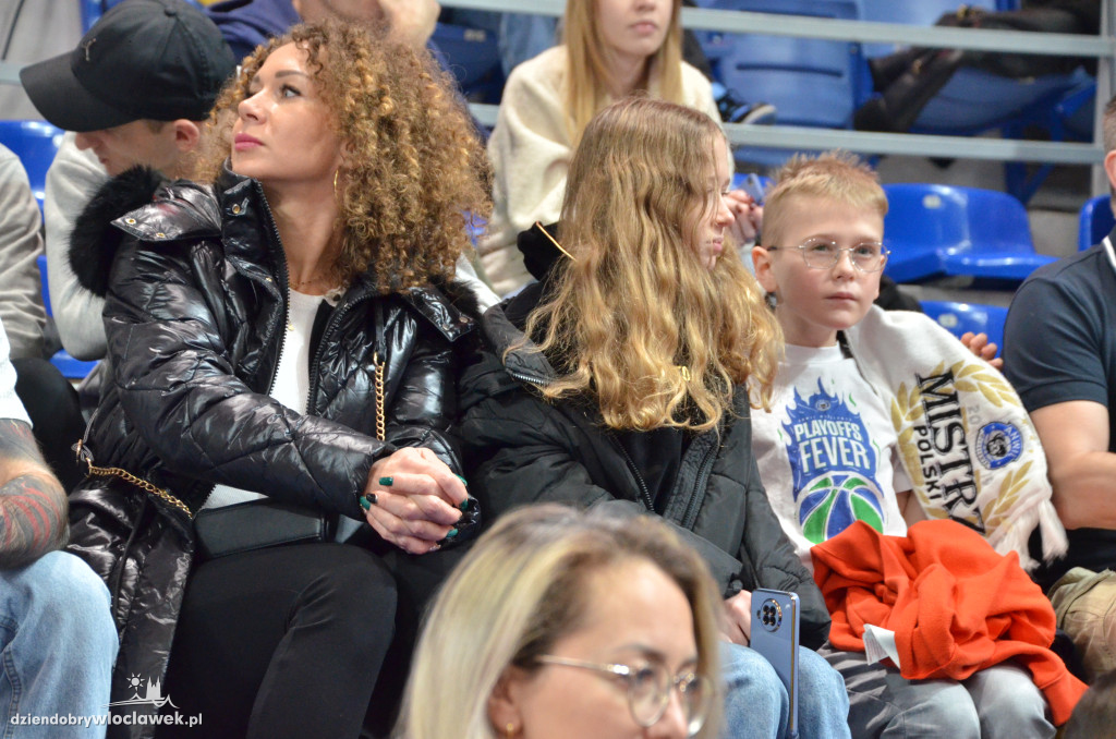 Kibice na meczu Anwil - Legia Warszawa