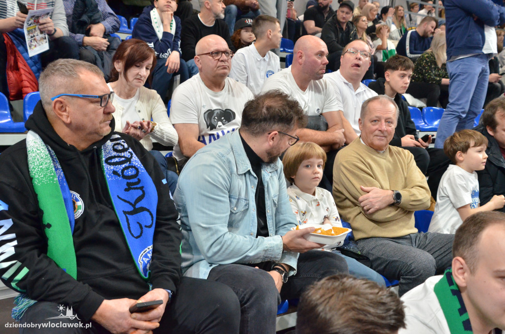 Kibice na meczu Anwil - Legia Warszawa