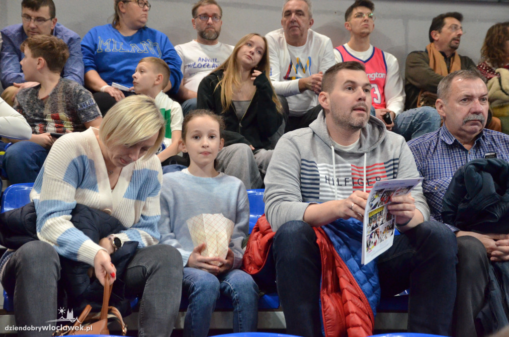 Kibice na meczu Anwil - Legia Warszawa