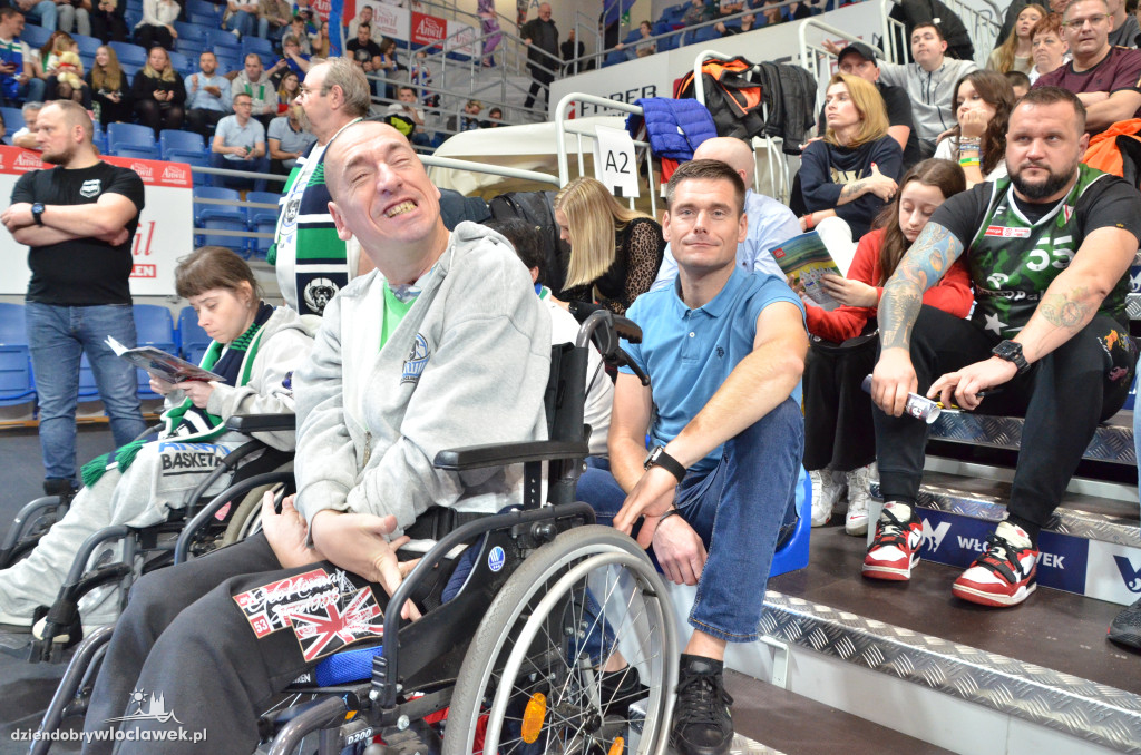 Kibice na meczu Anwil - Legia Warszawa
