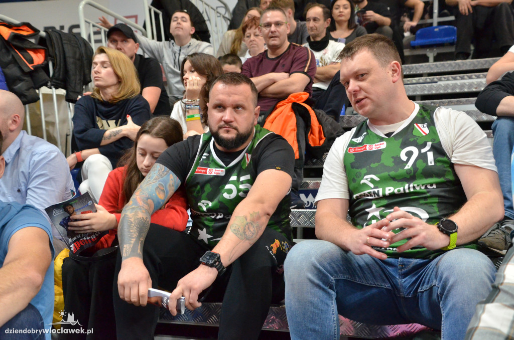 Kibice na meczu Anwil - Legia Warszawa