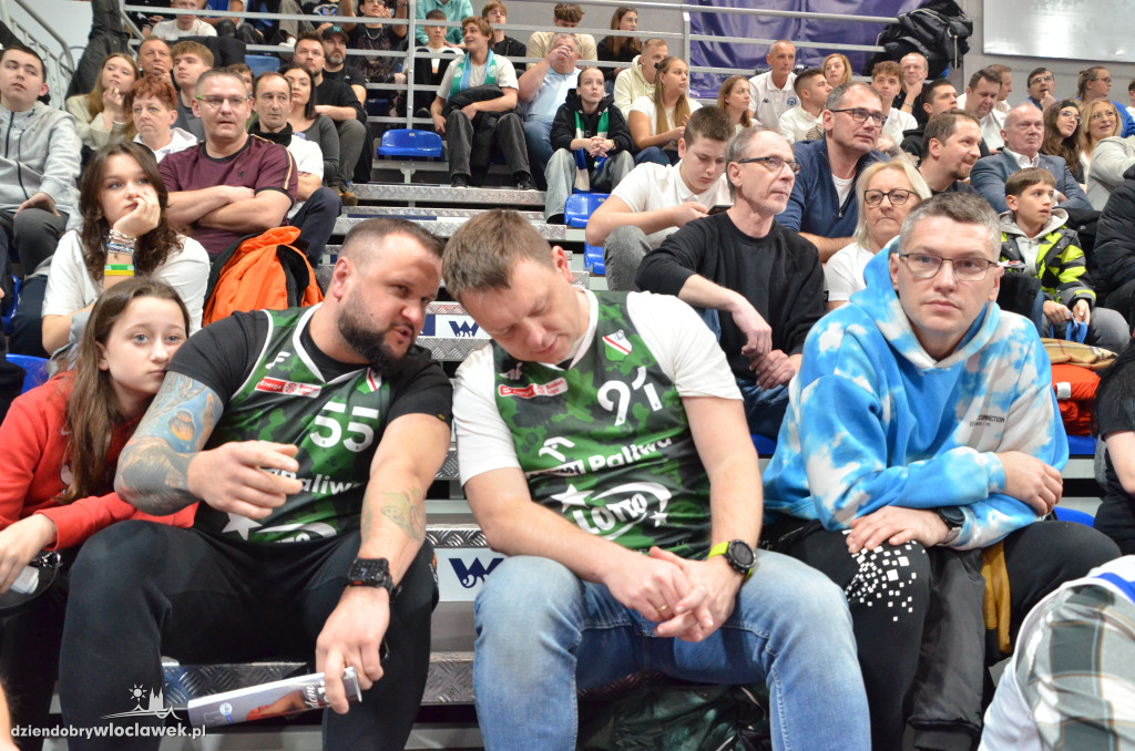 Kibice na meczu Anwil - Legia Warszawa