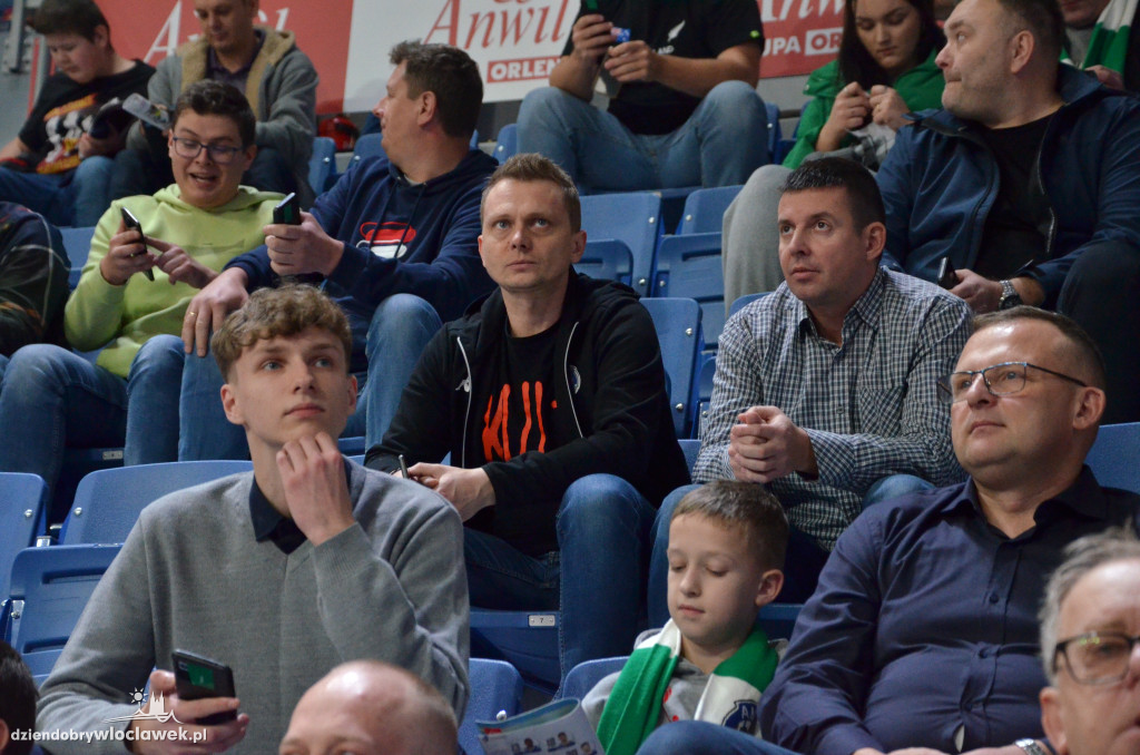 Kibice na meczu Anwil - Legia Warszawa
