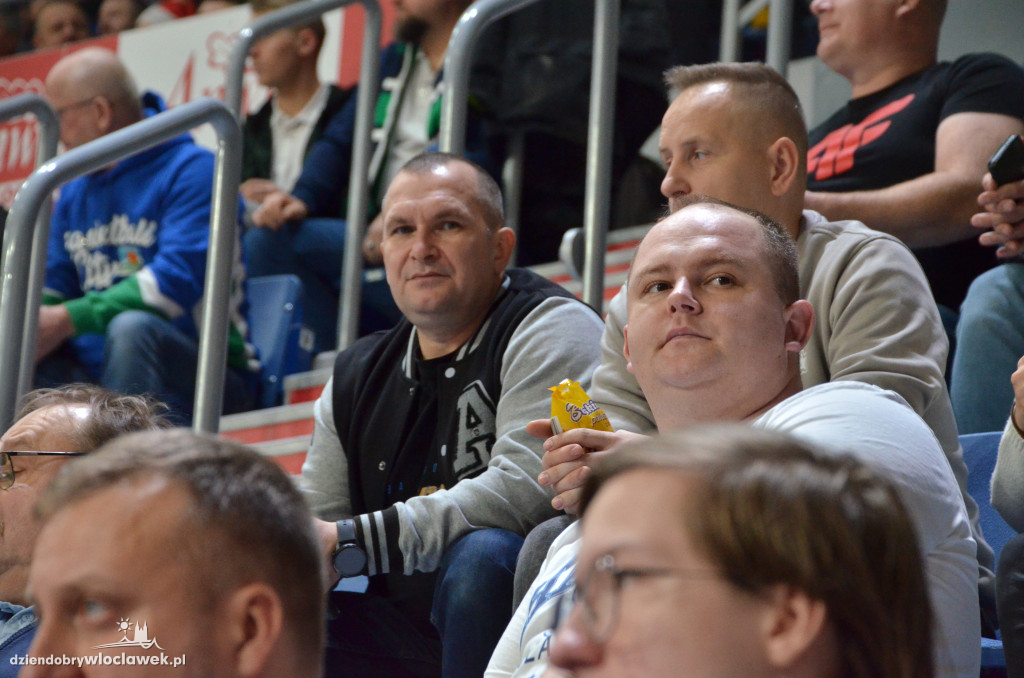 Kibice na meczu Anwil - Legia Warszawa