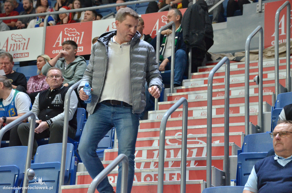 Kibice na meczu Anwil - Legia Warszawa
