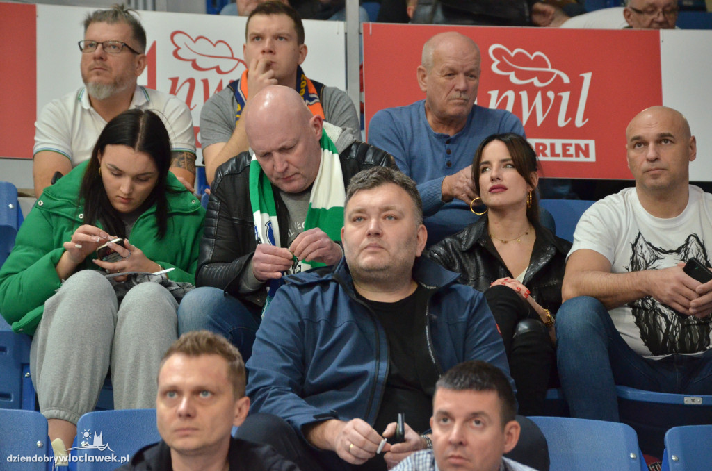 Kibice na meczu Anwil - Legia Warszawa