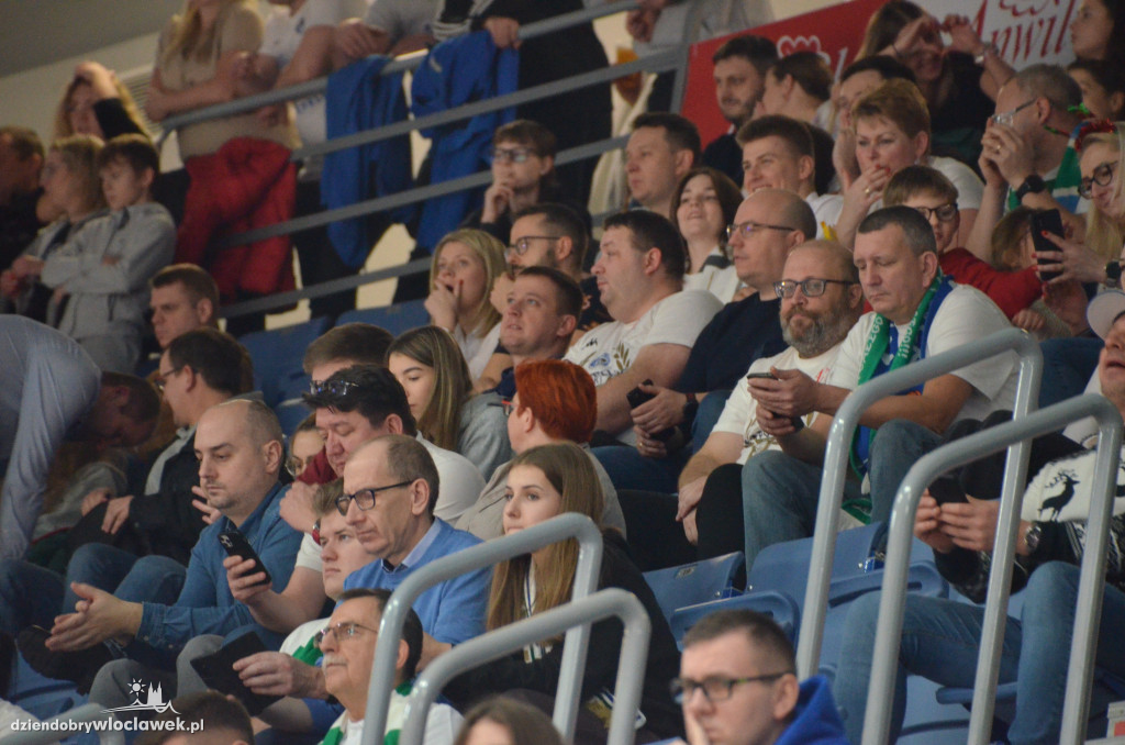 Kibice na meczu Anwil - Legia Warszawa