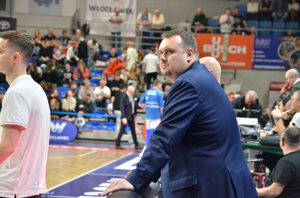 Kibice na meczu Anwil - Legia Warszawa