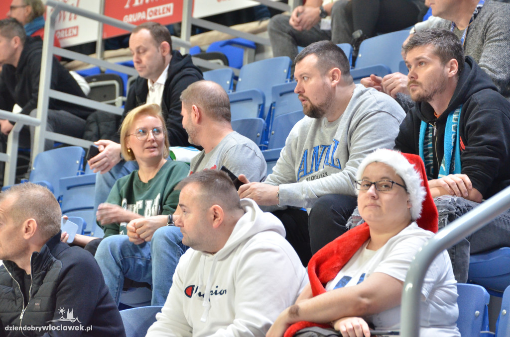 Kibice na meczu Anwil - Legia Warszawa
