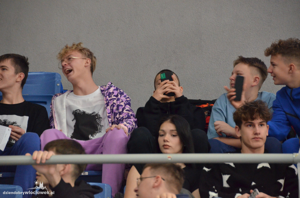 Kibice na meczu Anwil - Legia Warszawa