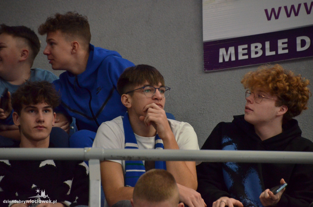 Kibice na meczu Anwil - Legia Warszawa