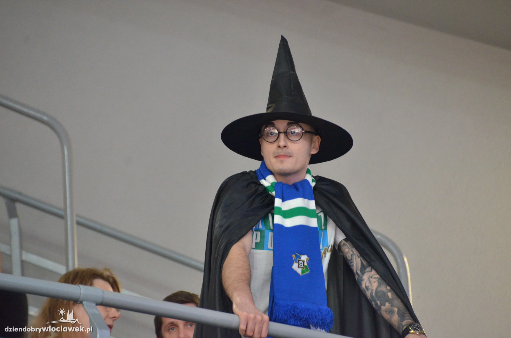 Kibice na meczu Anwil - Legia Warszawa