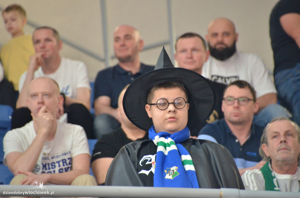 Kibice na meczu Anwil - Legia Warszawa