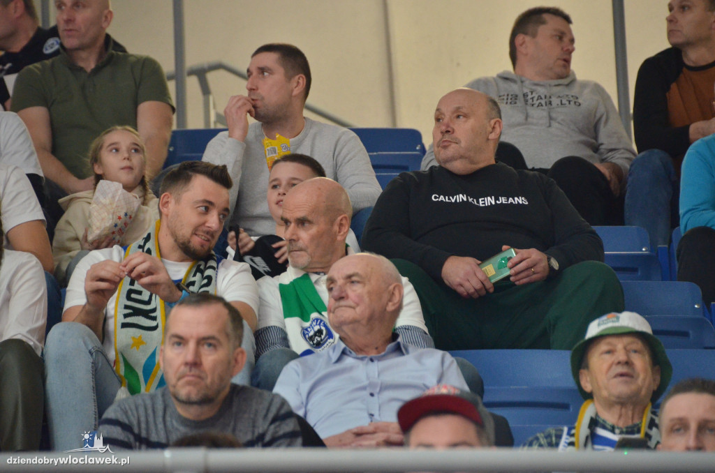 Kibice na meczu Anwil - Legia Warszawa