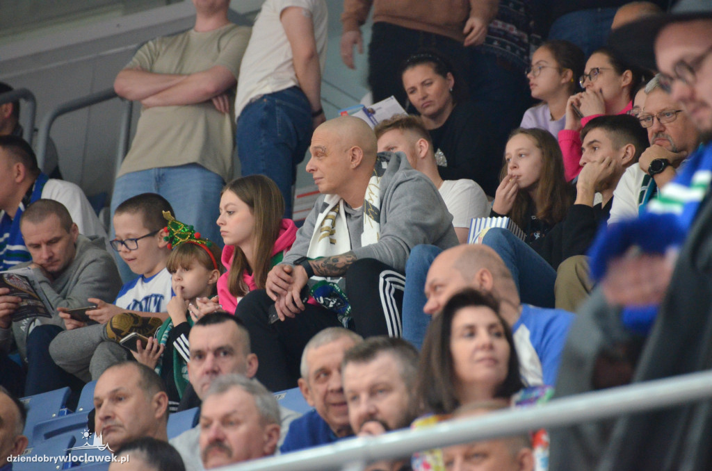 Kibice na meczu Anwil - Legia Warszawa